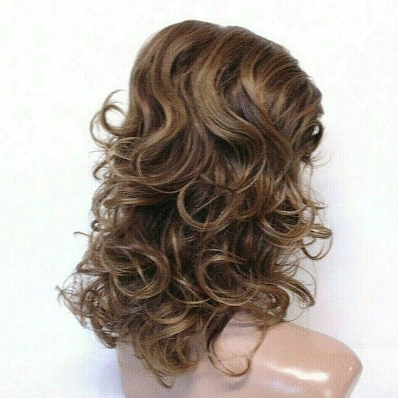 Medium Length Thick Wavy Brown/Auburn High main image 7